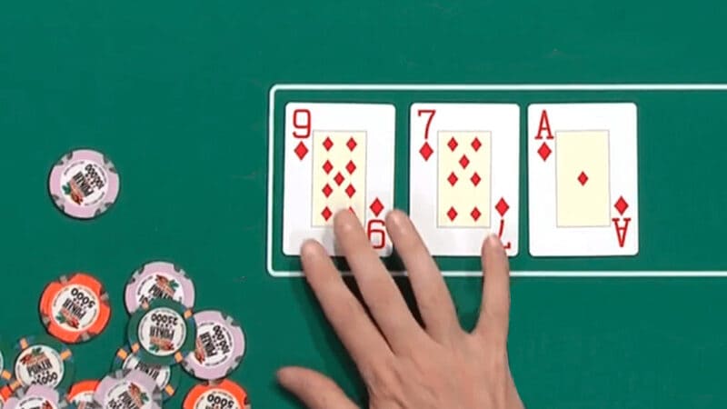 Flopping a Set in Poker